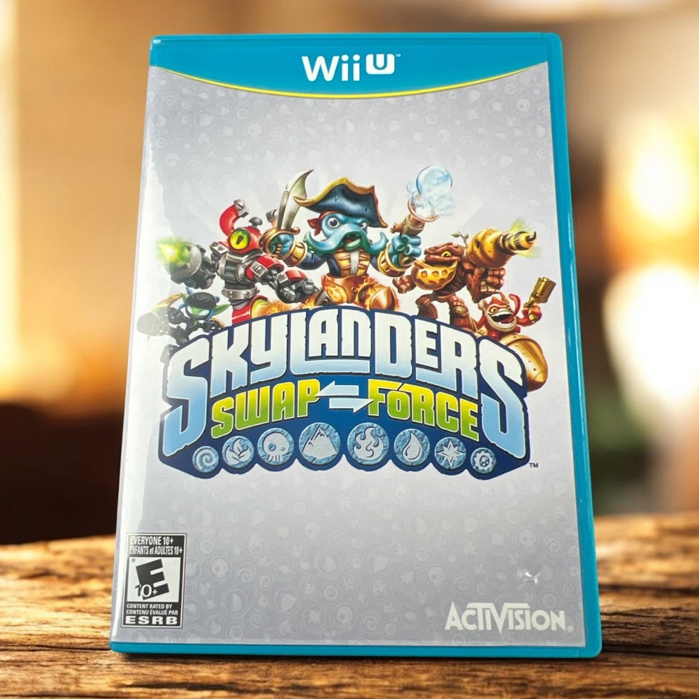 Skylanders Swap Force Nintendo Wii U Game Complete w/ Case & Manual